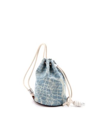 Sailor Bucket Backpack Denim