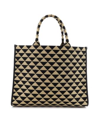 Large Symbole Shopper Tote Jacquard