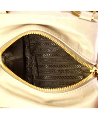 Mini Dangle Top Handle Bag Leather