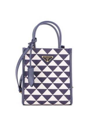 Mini Symbole Shopper Tote Jacquard