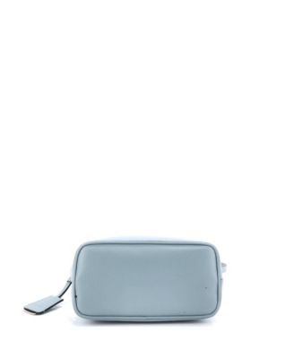 Small Ophidia Open Bucket Bag GG Coated Canvas with Leather