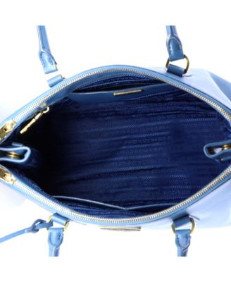 Medium Double Zip Lux Tote Saffiano Leather