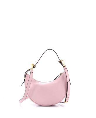 Small Arque Half Moon Hobo Leather