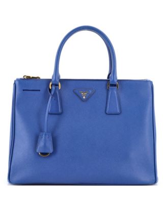 Medium Double Zip Lux Tote Saffiano Leather
