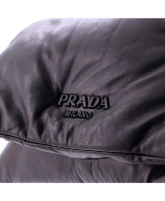 Padded Shoulder Bag Leather