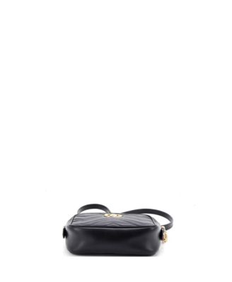 Mini GG Marmont Shoulder Bag Matelasse Leather