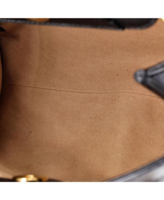 Small Diana NM Bamboo Handle Tote Leather