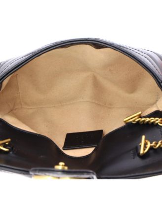 Super Mini GG Marmont Flap Bag Matelasse Leather