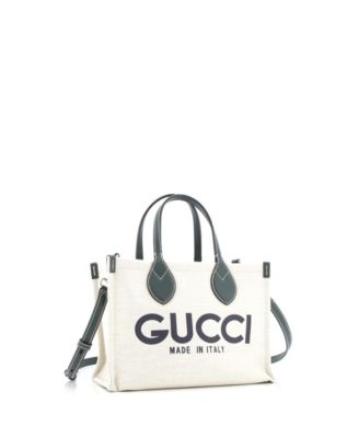 Small Logo Shopper Tote Printed Canvas