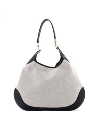 Large B Shoulder Bag Canvas