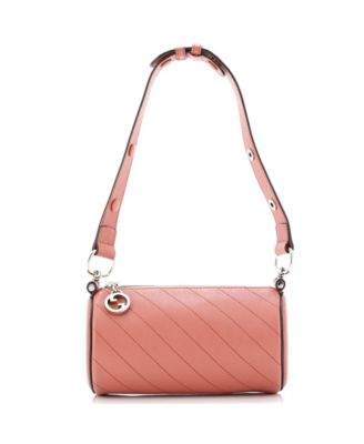 Mini Blondie Shoulder Bag Diagonal Quilted Leather