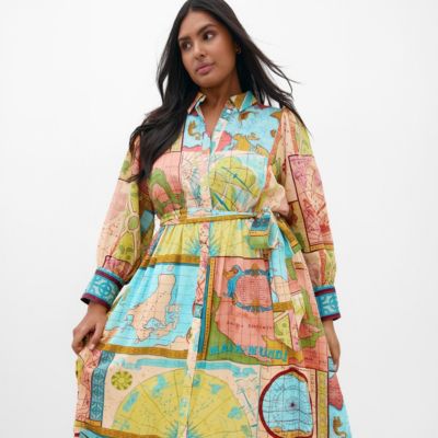 Women's Paulo Print Maxi Dress