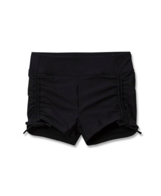 Girls Chlorine Resistant Ruched Swim Boyshort