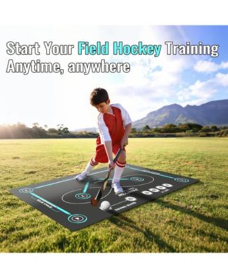 Hockey Training Mat | Indoor/Outdoor Field Hockey Equipment for All Ages,Anti-Slip and Quiet Surface,The for Hockey Training Enthusiasts