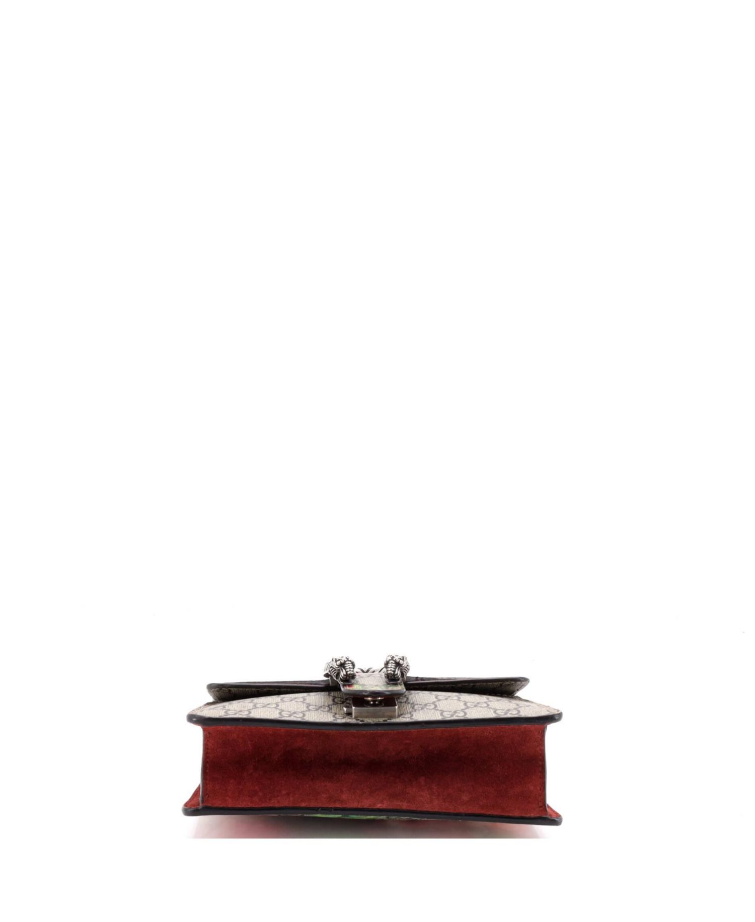 Mini Dionysus Bag Blooms Print GG Coated Canvas
