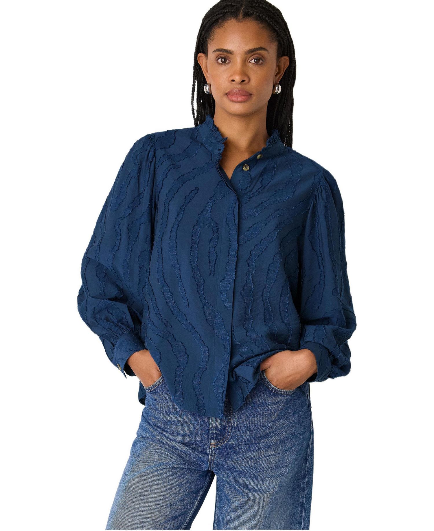 Women's Animal Textured Shirt
