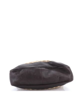 Medium Diana Bamboo Shoulder Bag GG Canvas