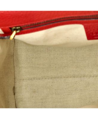 Small GG Marmont Top Handle Bag Leather