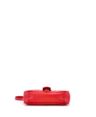 Small GG Marmont Flap Bag Matelasse Leather