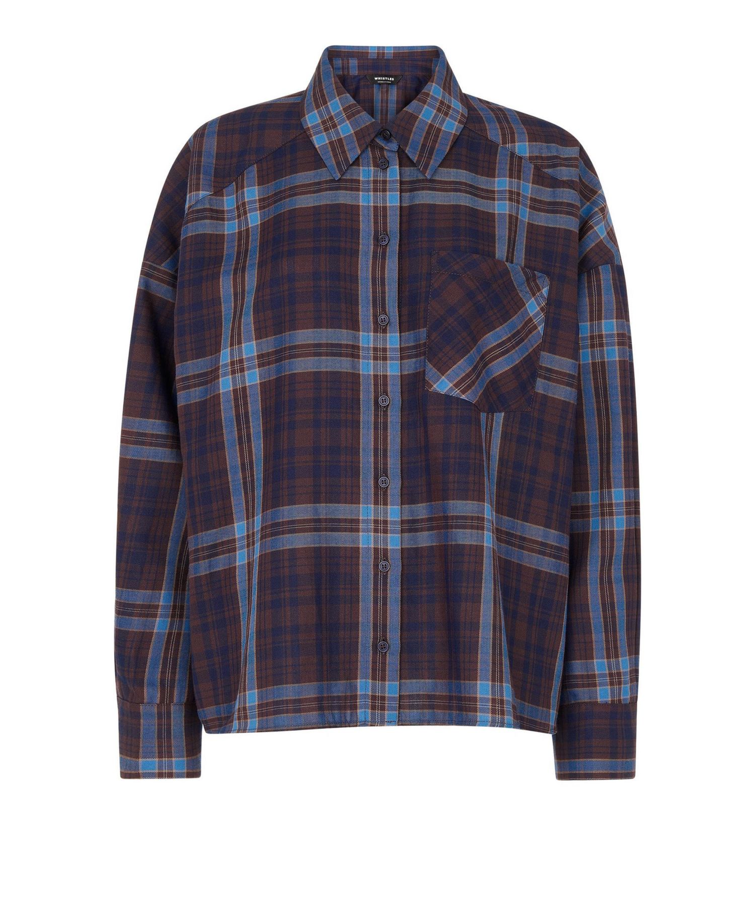 Women's Checked Brushed Cotton Shirt