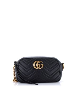 Small GG Marmont Shoulder Bag Matelasse Leather