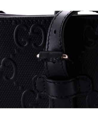 Tote Bag GG Embossed Perforated Leather