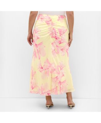 Women's Soiree Print Maxi Skirt