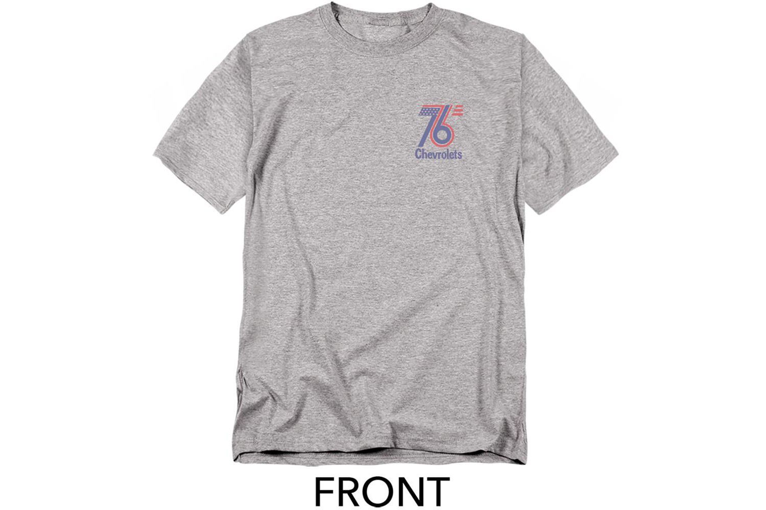Men's Chevrolet 76 Logo Front Back T-Shirt