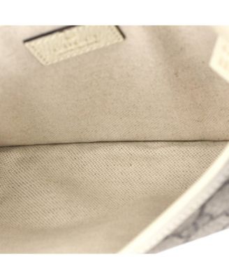 Ophidia Flap Belt Bag GG Coated Canvas with Leather