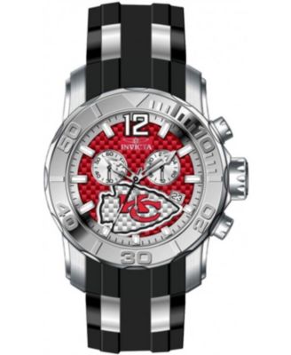 Men's 48008 NFL Kansas City Chiefs Quartz Chronograph Dial Watch