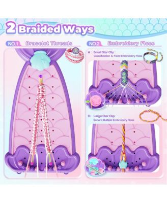 Bracelet Making Kit – DIY Craft Set for Kids, Creative Birthday Gift