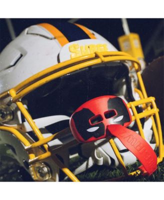 EXTRO Lip Guard Protector Mouthpiece with Detachable Strap for Football, Lacrosse - DEADPOOL