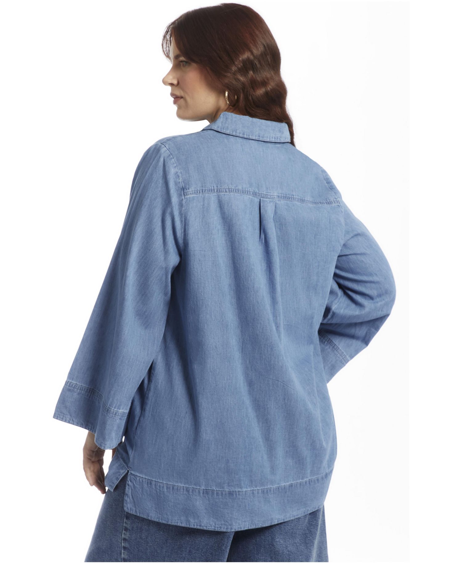 Women's Cotton Denim Blouse
