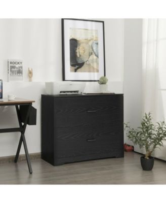 Two Drawer Lateral File Cabinet with Adjustable Hanging Bars