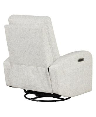 Thriller - Natural Beauty Quartz Power Swivel Glider Recliner