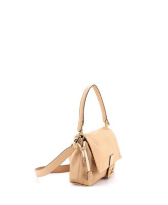 Medium Mamma Baguette Shoulder Bag Leather