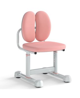 Kids Desk Chair with Double Back Support and Adjustable Height