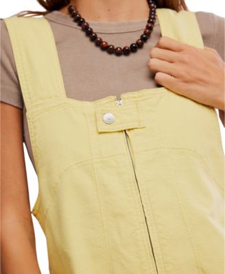 Women's Square Neck Jude Shortalls
