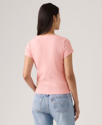 Women's Short-Sleeve Crew Neck Top