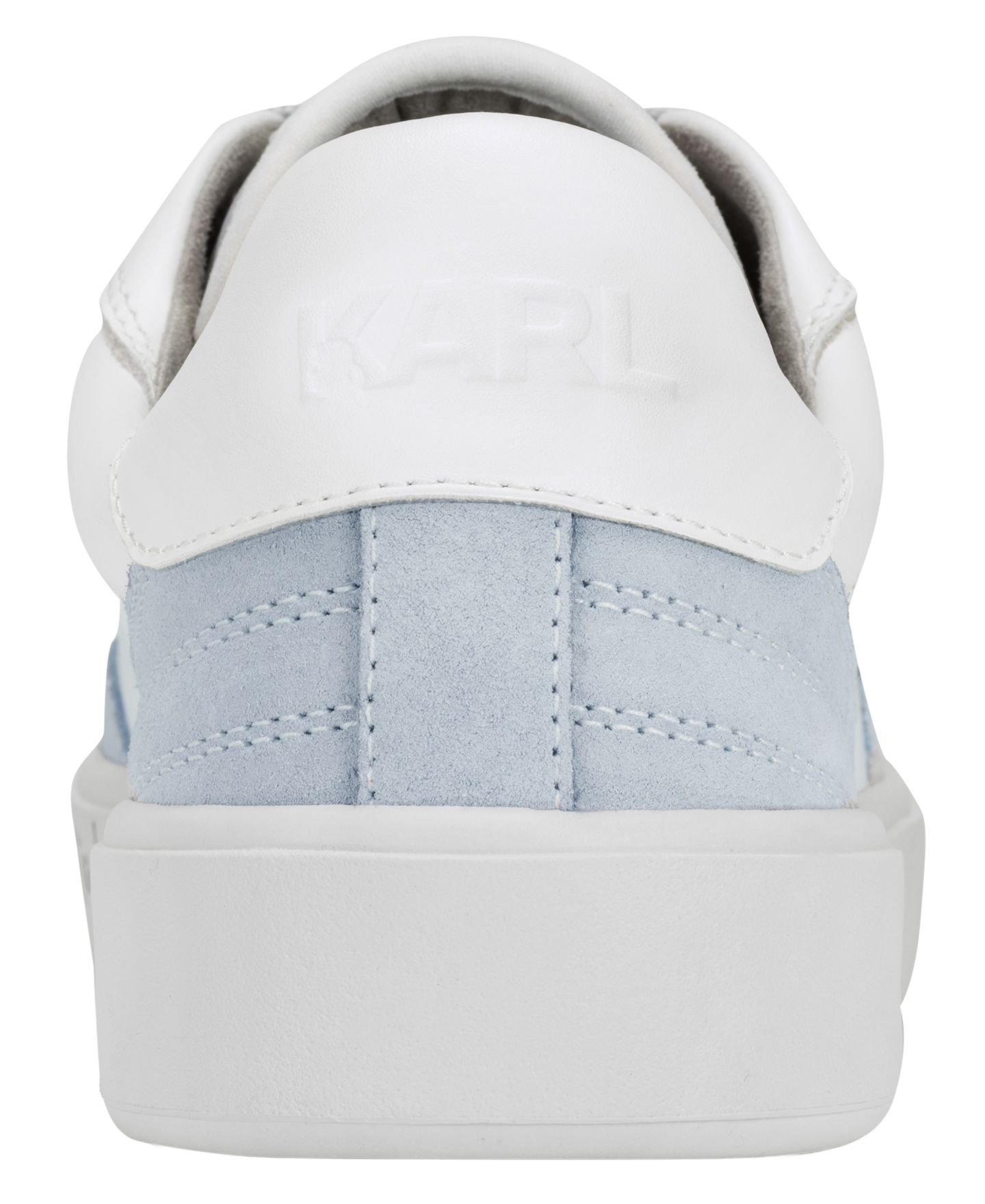 Мужские кроссовки KARL LAGERFELD PARIS Side Logo Lace-Up, цвет: Серый — фото 3