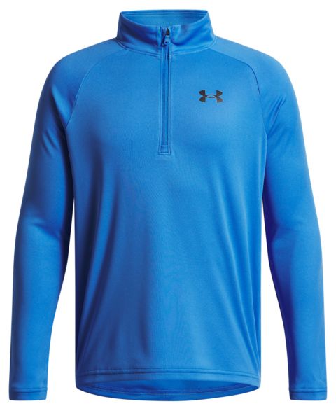Куртка Under Armour Tech Half-Zip для мальчиков, цвет: Королевский синий