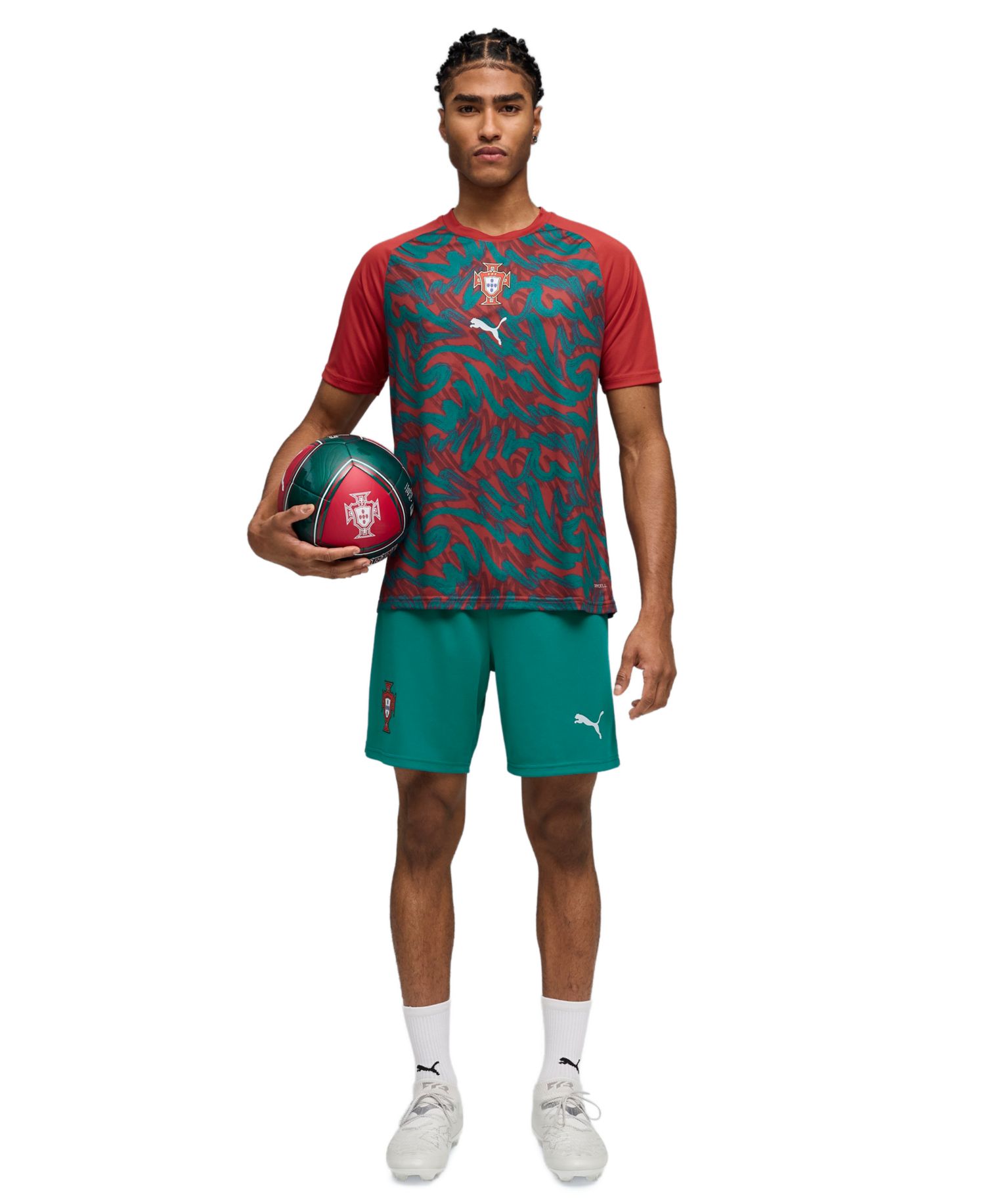 Men's Portugal National Teams Pre-match Warm-Up Jersey