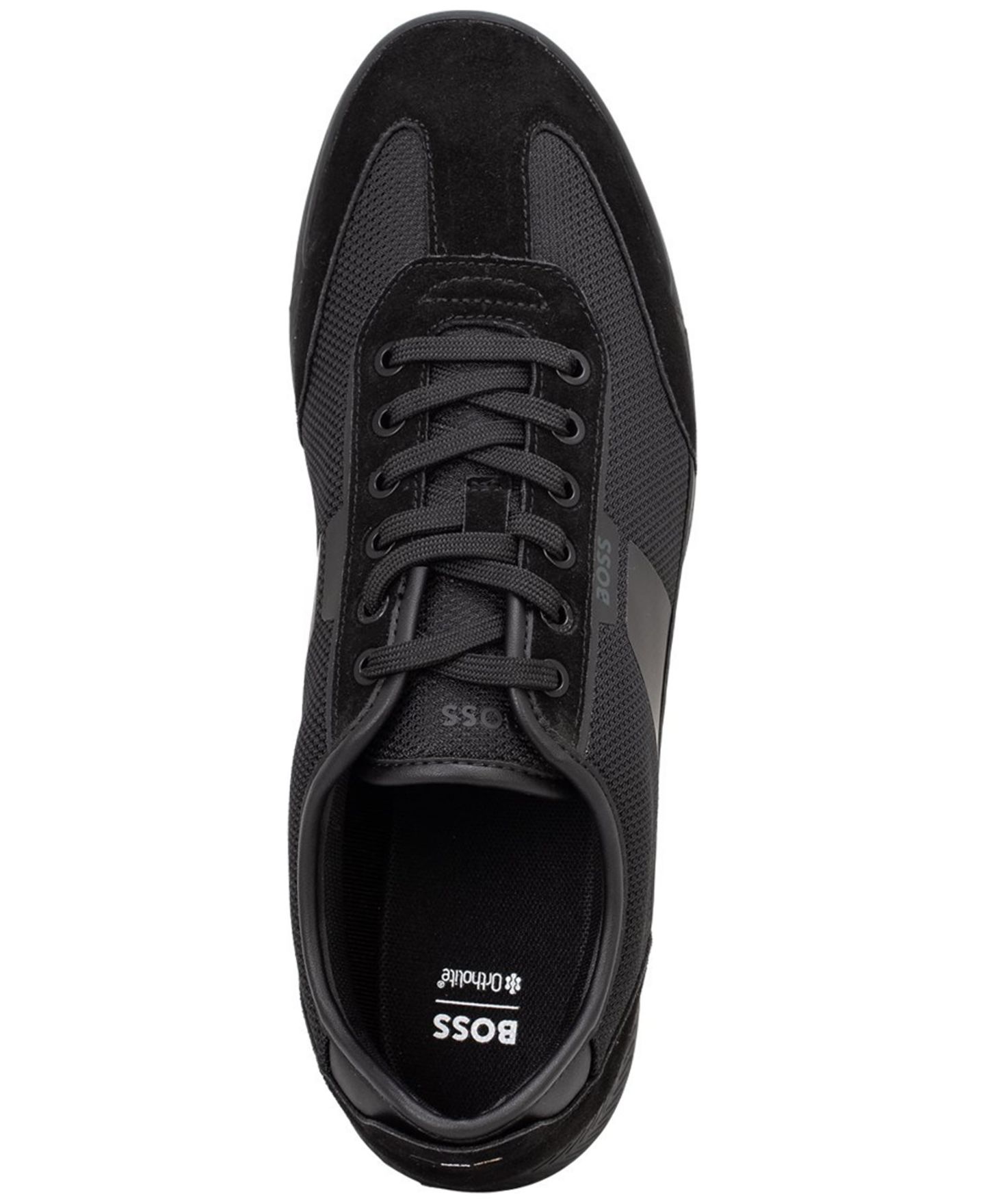 Обувь Hugo Boss Men's Nitan Lace-Up Shoes, цвет: Чёрный — фото 2