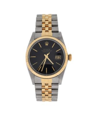 Oyster Perpetual Datejust Automatic Watch in Stainless Steel and Gold 36mm