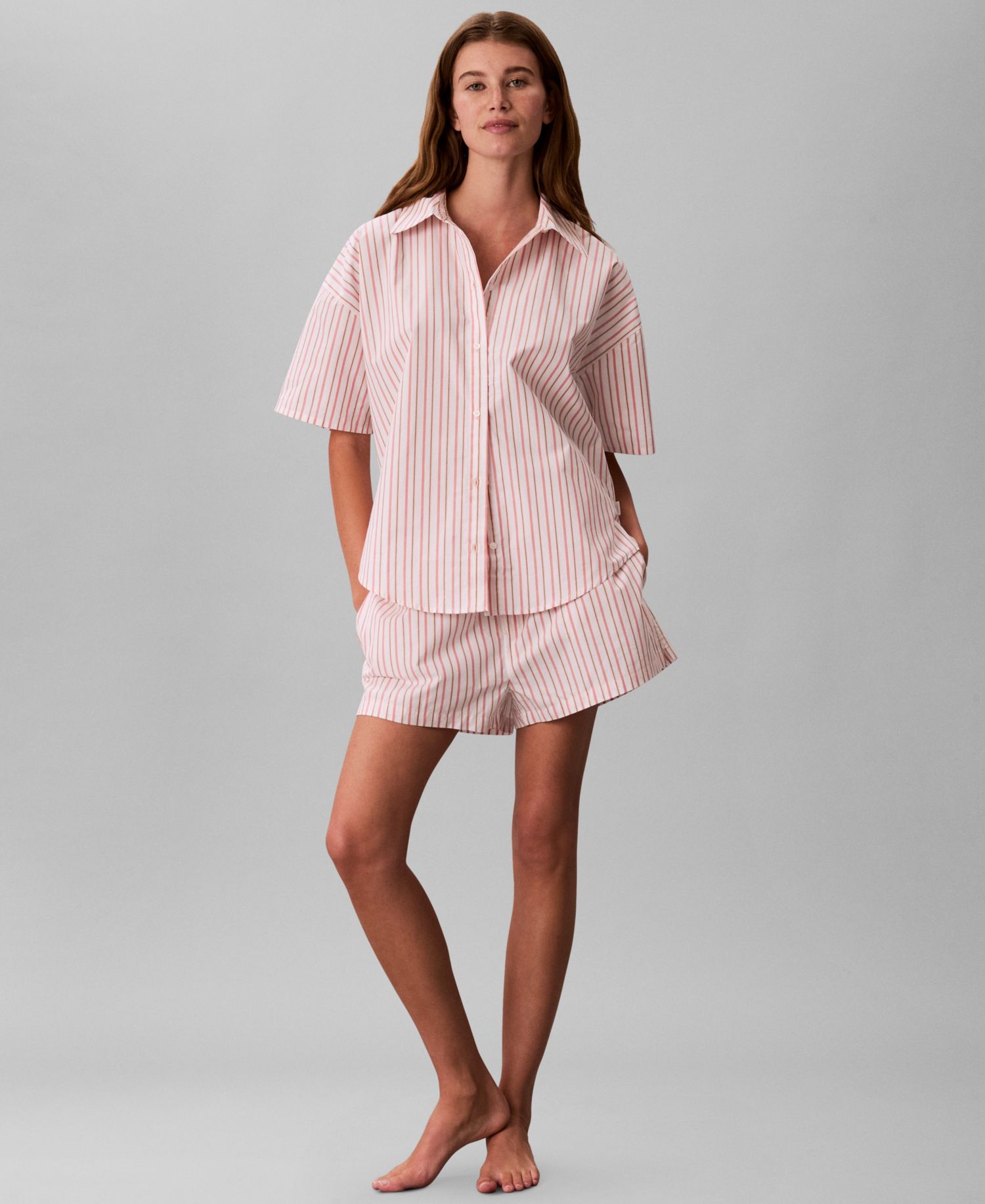 Women's Striped Pull-On Shorts QS7596