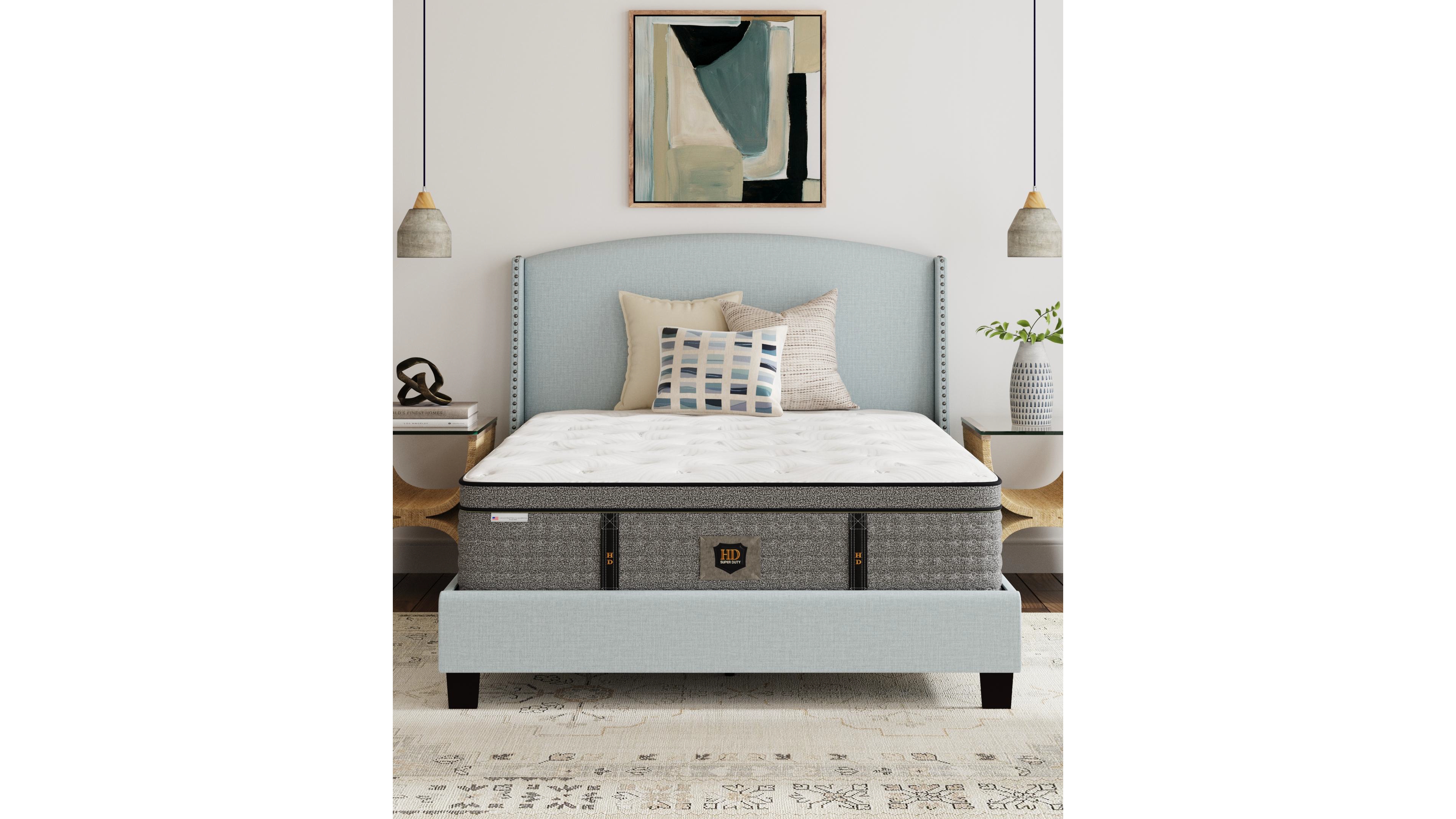 Paramount Hd Warren 15" Plush Pillow Top Mattress, Twin Xl