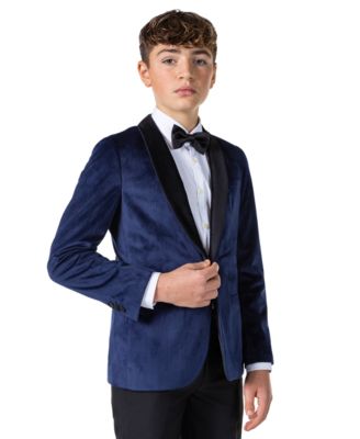  Boys' 10-16 Notched Collar Jacket