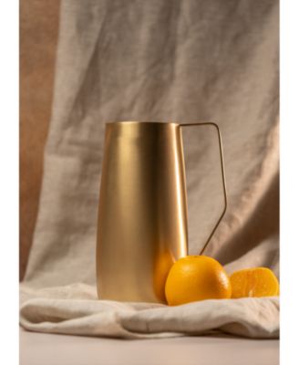 Artisan Brass Pitcher