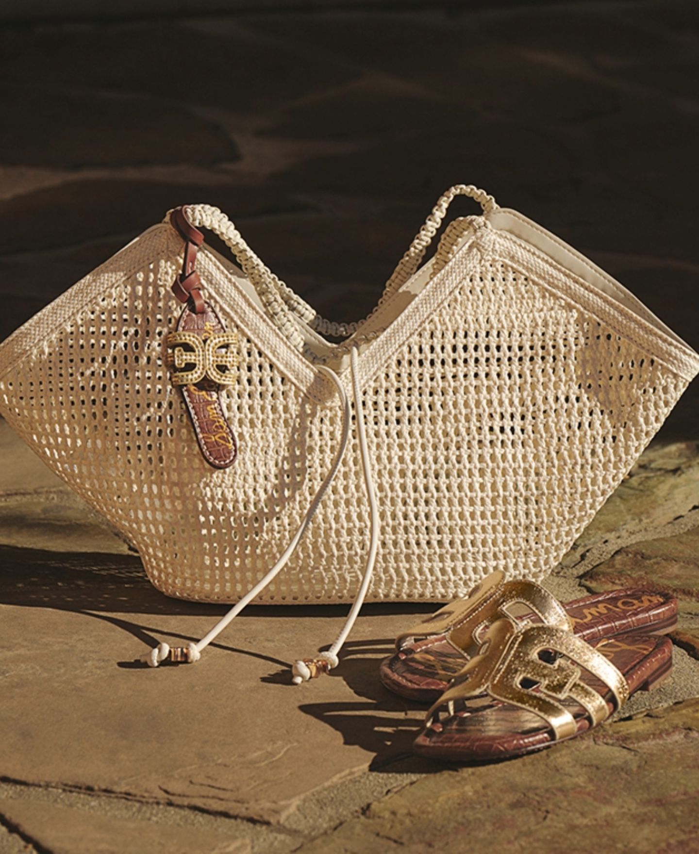 Женская сумка Sam Edelman Marcie Small, цвет: Белый — фото 3