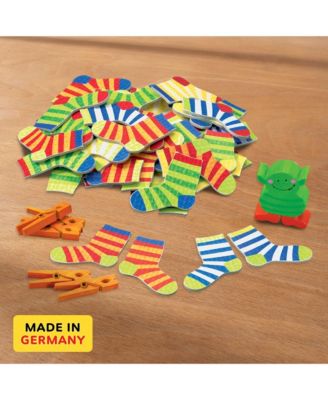 Lucky Sock Matching and Memory Game for Kids 4 Year Olds and Up, Socken Zocken Family Games Kids and Adults